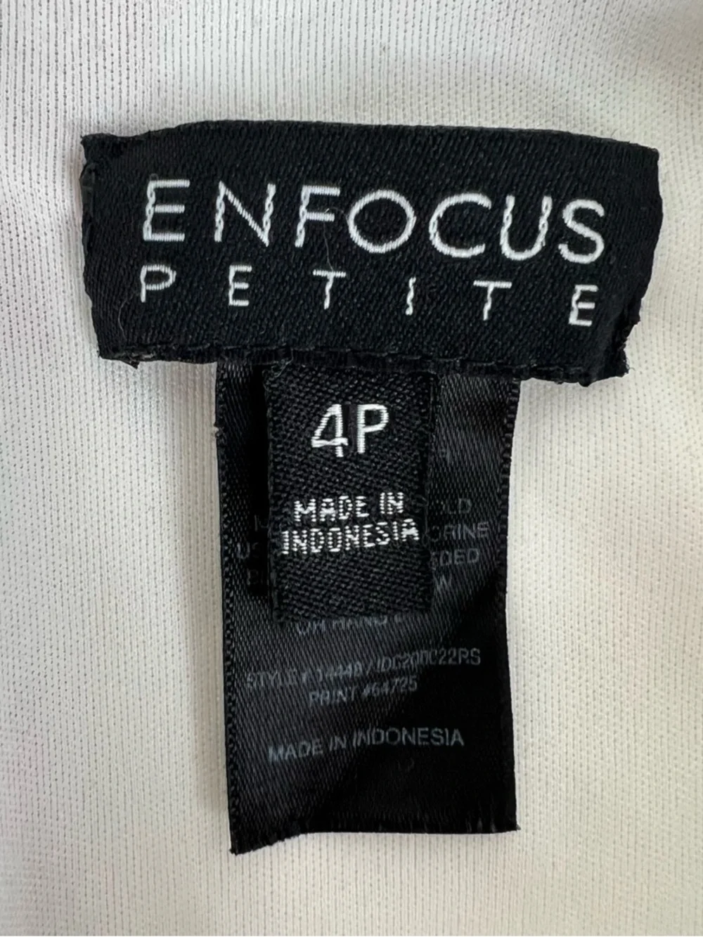 Enfocus Petite Fairy Floral Maxi Dress White Coral Romantic Easter Spring 4P - Picture 9 of 10